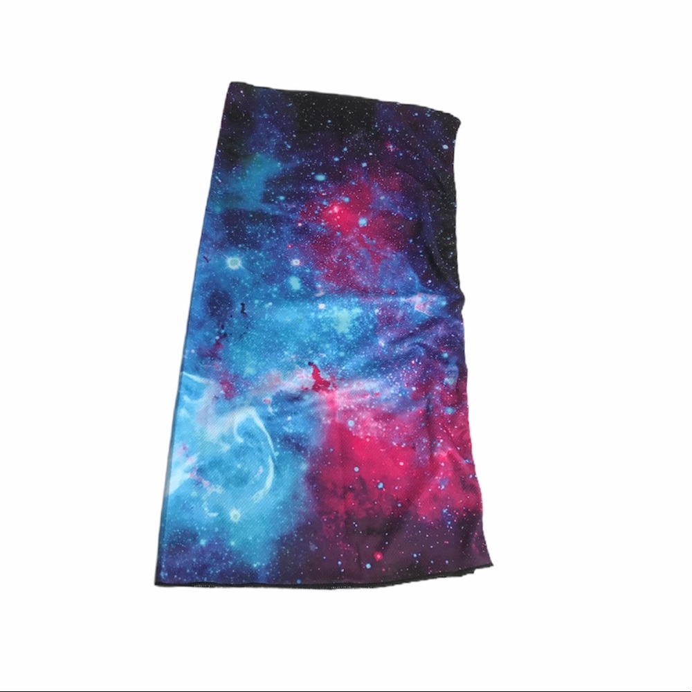 Galaxy Gaiter Mask, Blue, Pink - Picture 4 of 4